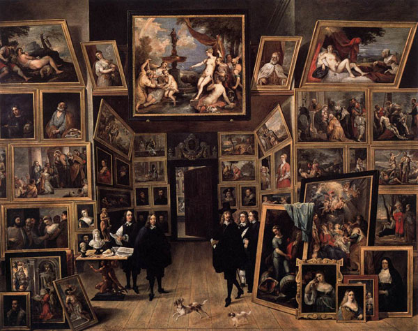 archduke leopold wilhelm in his gallery